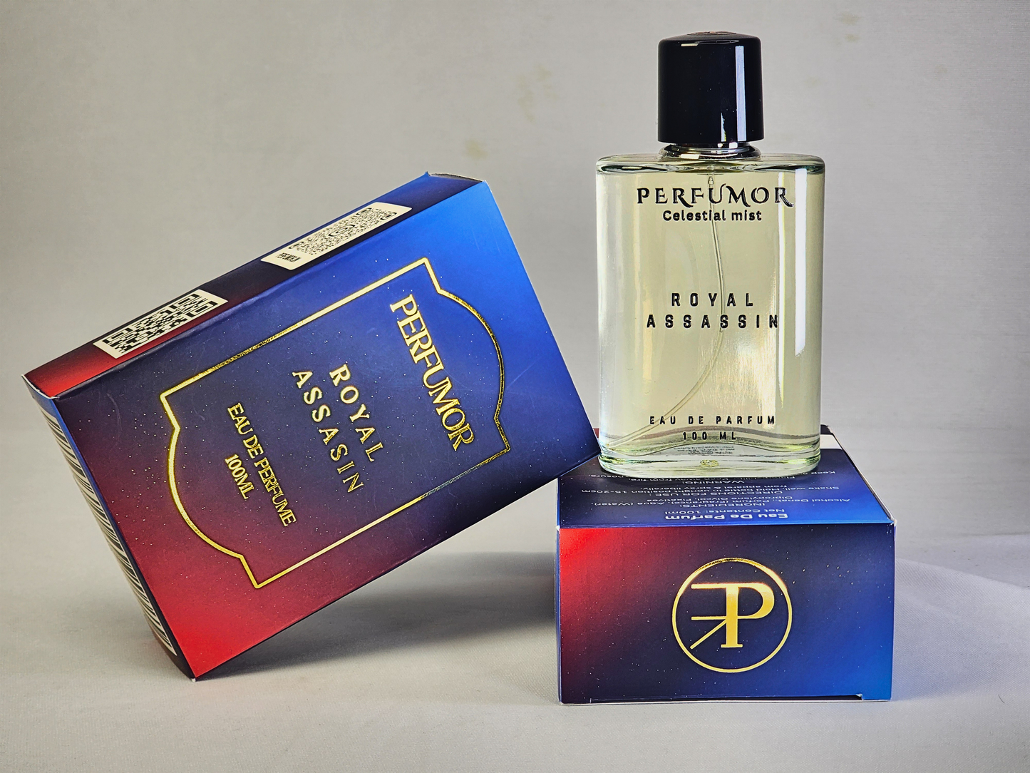 Royal Assassin Eau de Parfum by Perfumor – luxury men's fragrance bottle